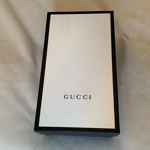 Gucci shoe box off white/black box only